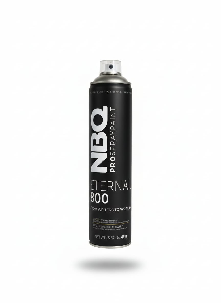PINTURA SPRAY NBQ ETERNAL – ALTA PRESION ULTRA RAPIDO MATE (520 cc & 800 cc) | 16 Colores
